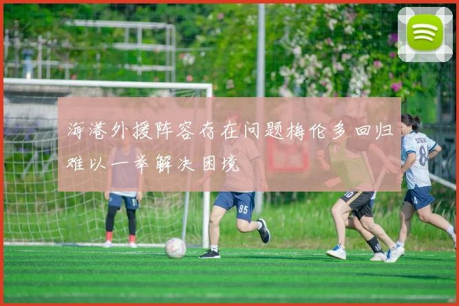 海港外援阵容存在问题梅伦多回归难以一举解决困境